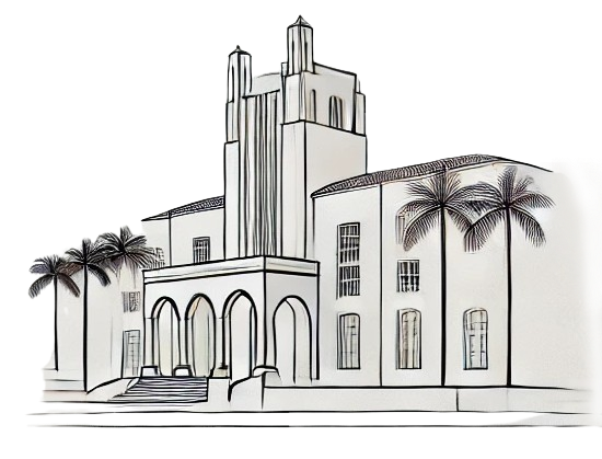 drawing of the coral gables country club